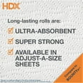 thumbnail image 2 of Premium Adjust-A-Size, White Paper Towel Rolls (6 Giant Rolls), 2 of 5
