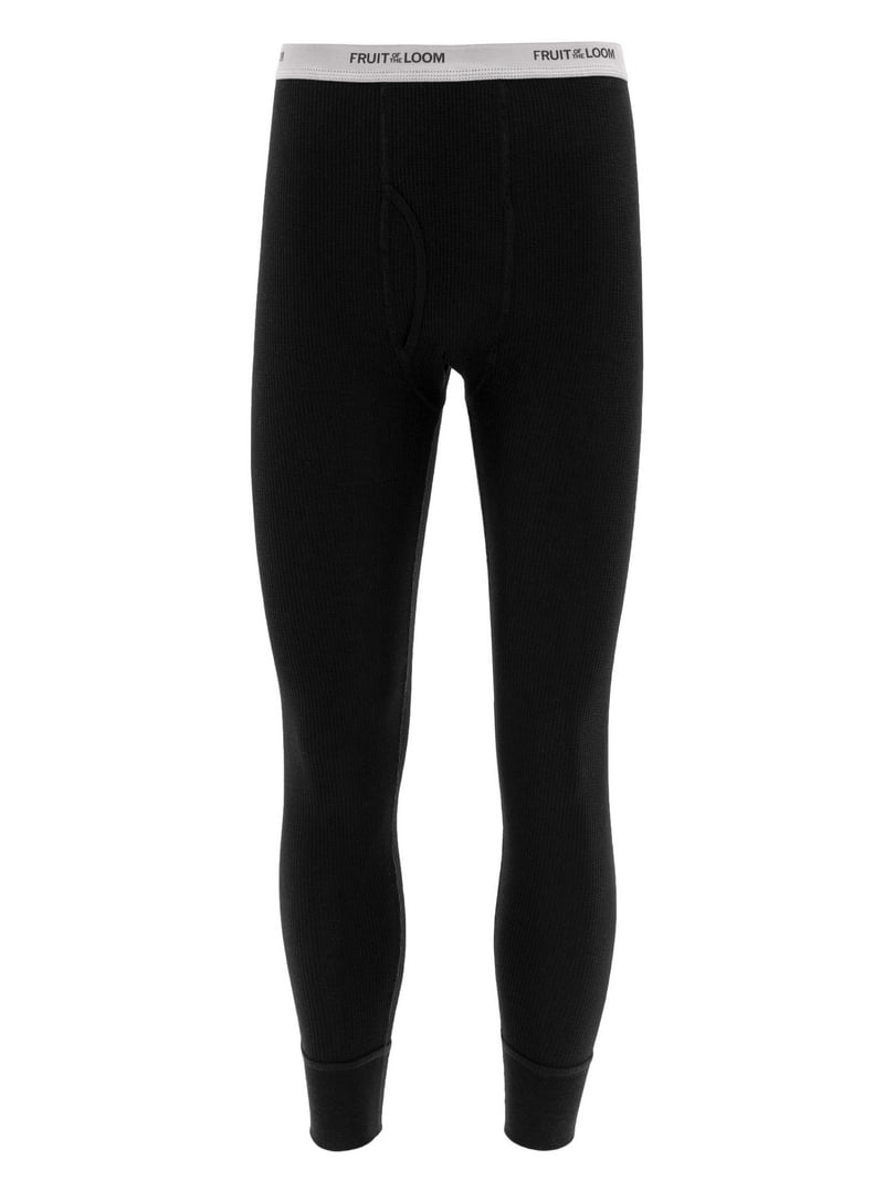 Fruit of the Loom, Men's Thermal Waffle Underwear Bottom, Sizes S