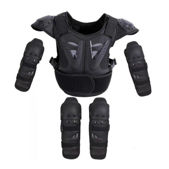 funtasica Kids Motorcycle Dirt Bike Gear Motocross Vest Suit Knee Pads Elbow Pads for Motorbike Skating Riding Motorcycling S