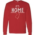 thumbnail image 3 of Inktastic It's Home State of New Jersey Outline Long Sleeve T-Shirt, 3 of 5
