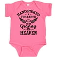 thumbnail image 3 of Inktastic Handpicked for Earth by My Granny in Heaven with Angel Wings Boys or Girls Baby Bodysuit, 3 of 5