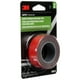 thumbnail image 2 of Cinta de moldeo 3M de doble cara, 2,2 cm de ancho x 1,5 m de largo, roja, 2 of 7