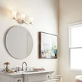 thumbnail image 2 of 3 Light Bath Vanity Approved For Damp Locations With Transitional Inspirations 23 Inches Wide-Olde Bronze Finish-Incandescent Lamping Type Kichler, 2 of 7