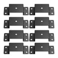 thumbnail image 3 of Soporte para estacas remolque para madera 2'' x 4'' Fácil instalación Accesorios Resistente Durabilidad Uso Premium Resistente 8 piezas, 3 of 8