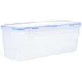 thumbnail image 3 of Raindrops White Airtight Pasta Storage Container with Sealed Lid for Kitchen Pantry Use Large Capacity PP Material, 3 of 8