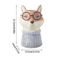 thumbnail image 5 of SUYOLL Unique Animal Resin Flower Vases Sturdy Weatherproof Decorative Planters For Home Garden Tabletop Shelf Display Rustic Farmhouse Ornament, 5 of 7
