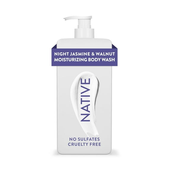 Gel de baño hidratante nocturno nativo de jazmín y nuez 530 ml