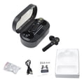 thumbnail image 1 of Auriculares HiFi Auriculares inalámbricos Manos libres Batería recargable Pantalla Auriculares Auriculares de doble bobina compatibles con Bluetooth, Negro Inevent EL000715-01B, 1 of 7