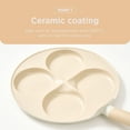 thumbnail image 4 of [TRUECOOK OFFICIAL] Induction Non-Stick Eco Ceramic Beige 4-Hole Egg Pan, 4 of 8
