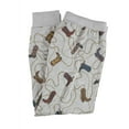 thumbnail image 2 of P.J. Salvage Womens Cowboy Boots Pajama Jogger Pants, Grey, Small, 2 of 2