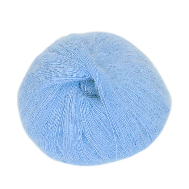Toystoory Hilo de tejer de ganchillo de 26g, hilo de tejer para manualidades DIY para el hogar, hilo de ganchillo, hilo de tejer a mano Tela de costura y artesanía Cielo azul Toystoory HA001028-05