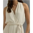 thumbnail image 3 of Lauren Ralph Lauren Womens Midi A-Line Halter Dress, 3 of 4