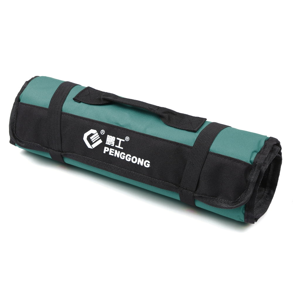 PENGGONG Tool Bag Organizer Oxford Canvas Chisel Roll Rolling Pounch