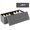 Grey, variant on Gymax 43'' Folding Storage Ottoman Bench w/ Removable Divider & Side Pocket Bedroom Light Grey