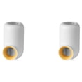 thumbnail image 4 of Matsuzay Dispensador de de Dispensador de de Soporte para exprimidor Estantería Blanco amarillo 2Conjunto, 4 of 6