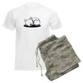 thumbnail image 6 of CafePress - Nap Time Westie Men's Light Pajamas - Men's Light Loose Fit Cotton Pajama Set, 6 of 7