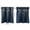 Navy blue, variant on Short Blackout Curtains for Living Room Bedroom, 29 x 24 inches Window Treatment Small Panels Kitchen Cabinet Half-curtain Dustproof Cafe Drape (White)