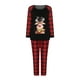 thumbnail image 5 of Pijamas de Navidad Para La Familia Trajes A Juego Hombre Papá Blusa Con Estampado de Cuadros Tops + Pantalones Ropa de Navidad Odeerbi ODB189069, 5 of 5