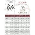thumbnail image 2 of Kalon Women's 4-Pack Scoop Neck T-Shirt Base Layer, 2 of 2