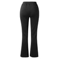 thumbnail image 5 of Women'S High Waisted Stretchy Pants Boot Cut Work Slim Fit Suit Pants Trousers Dressy Casual Business Work Slacks, 5 of 6