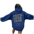 thumbnail image 5 of Christian Hoodies for Women 2025 Long Sleeve Y2K Graphic Jesus Hoodie with Pockets Hooded Sweatshirt Pullover Tops, 5 of 8