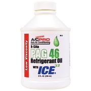 Interdynamics PAG 46 Low Viscosity A/C Lubricant W/ ICE 32 Additive, 8 oz bottle, sold by each