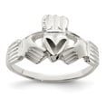 thumbnail image 1 of Bague Claddagh en Argent Sterling 925, 1 of 2