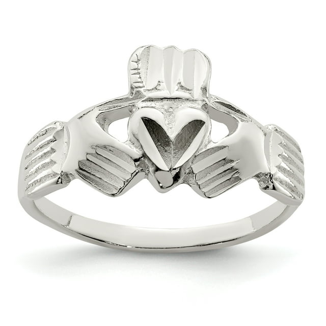 925 Sterling Silver Claddagh Ring