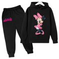 thumbnail image 3 of Conjunto de ropa de Minnie Mouse para niñas pequeñas con traje de otoño e invierno Conjunto de sudaderas con capucha de Mickey Mouse para niños pequeños Ropa para niños pequeños, 3 of 5
