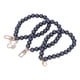 thumbnail image 1 of Pulsera De Perlas, Cadena De Caja De Teléfono Móvil Con Hebilla De Metal Brillante Redonda Para Llavero Para Bolsa Para Teléfono Móvil Cergrey Azul negro, 1 of 8