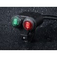thumbnail image 3 of Interruptor de motocicleta, Qiilu 22 mm Interruptor de manillar universal Freno de motocicleta Faros antiniebla Bocina Interruptor de botón de control dual(A) RV, 3 of 5