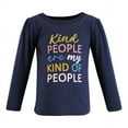 thumbnail image 4 of Hudson Baby Infant and Toddler Girl Long Sleeve T-Shirts, Girls World, 2 Toddler, 4 of 7