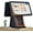 Black, variant on POS Cash Register 15.6'' Touch Screen with Built-in 58mm Thermal Receipt Printer All-in-One Cash Register, Retail and Restaurant POS Terminal Machine for Small Business