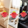 thumbnail image 4 of Interactive Music Plush Toys, Fruit Shaped Musical Sensory Plush, Soft Interactive Fabric Toys, Ideal for Christmas and Birthday Gifts (Strawberry), 4 of 12