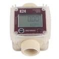 thumbnail image 2 of Medidor de flujo de combustible diésel digital de turbina K24 de 1 pieza para productos químicos, agua líquida, 2 of 14