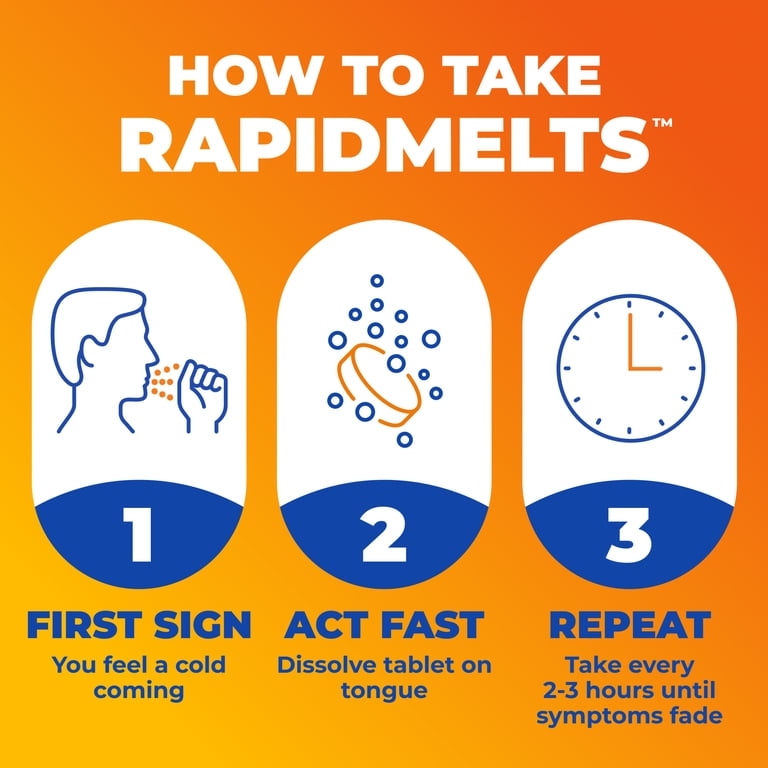 Zicam RapidMelts Combo Pack, Day & Night, 25 Tablets photo 5
