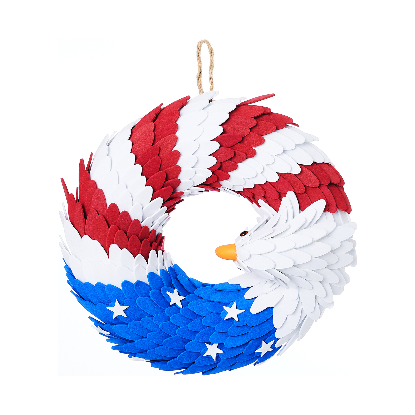 American Eagle Wreath Glory Patriotic Eagle 4th of July Wreath for