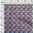 thumbnail image 2 of oneOone Cotton Silk Fuschia Pink Fabric Text Craft Projects Decor Fabric Printed By The Yard 42 Inch Wide, 2 of 5
