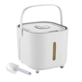 thumbnail image 1 of Ramiter Savings ! Household Portable Rice Bucket Sealed Rice Container Flour Storage Container Cereal Dispenser Household Rice Storage Container Pet Food Storage Container Kitchen Wares, 1 of 5