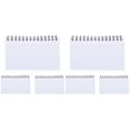 thumbnail image 3 of HOMEMAXS 6 Pcs  Small Notepads Small Index Card with Rings Pocket Note Pads Small Spiral Words Notepad, 3 of 8
