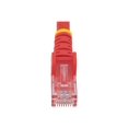 thumbnail image 2 of StarTech.com Câble Ethernet CAT6 6 Po, 10 Gigabits Sans Accroc RJ45 650 MHz 100 W Cordon de Patch PoE, CAT 6 10 Gbe Câble Réseau UTP avec Soulagement des Taches, Rouge, Testé par Fluke/le Câblage Est Certifié UL/Tia - Catégorie 6 - 24 AWG (N6PATCH6INRD) - Câble de Patch - RJ-45 (m) vers RJ-45 (m) - 6 Po - UTP - CAT 6 - Moulé,, 2 of 4