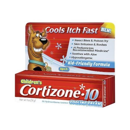 5 Pack Cortizone10 AntiItch Children's Cooling Cream 1 oz Each