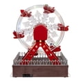 thumbnail image 3 of Kurt Adler Battery Operated Musical Animated Santa Ferris Wheel, 3 of 6