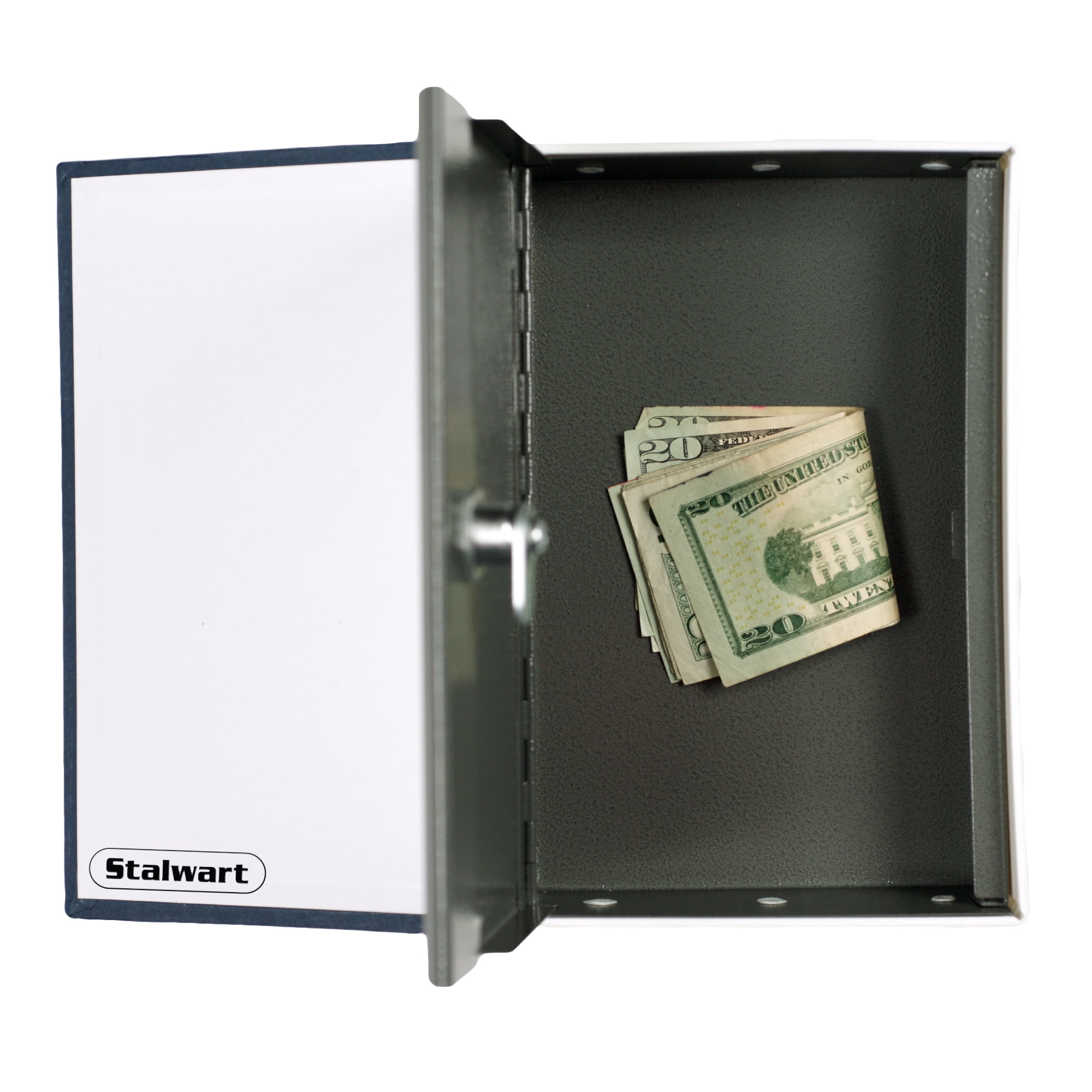 Stalwart Book Safe with Key - Portable New English Dictionary Hidden Safe