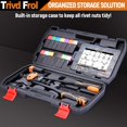 thumbnail image 4 of Trivd Frol 16" Rivet Nut Tool, Nutsert Rivet Nut Tool Kit with 15 Metric and SAE Mandrels, 281Pcs Rivet Nut Assortment Kit and Rugged Carrying Case, 4 of 8