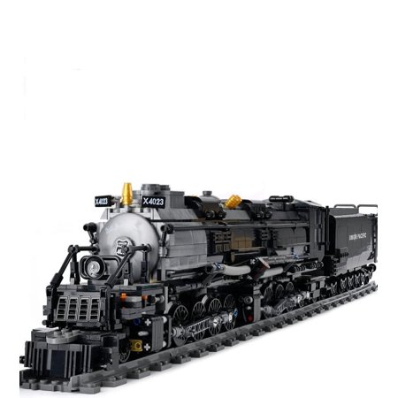 Dropurfon Steam Train Building Block Set Kits Toy for Adult