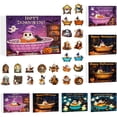 thumbnail image 5 of 2025 Halloween 2D Acrylic Reading Ornament Set 24 Days Advent Calendar Of Hanging Decoration Reading Mystery Countdown Calendar For Christmas Tree Halloween Party Decor, 5 of 7