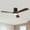 Antique Black, variant on Tower Fan 52 inch Modern Outdoor Waterproof Black Ceiling Fan with Light and Quiet DC Motor,Pedestal Fan