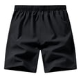 thumbnail image 4 of LTTVQM Mens Athletic Shorts Outdoor Running Shorts Quick Dry Lightweight Workout Gym Shorts with Zipper Pockets Black L, 4 of 7