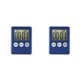thumbnail image 4 of Temporizador digital Bearachild Cocina Reloj de cuenta regresiva Pantalla LCD Azul 2piezas, 4 of 6